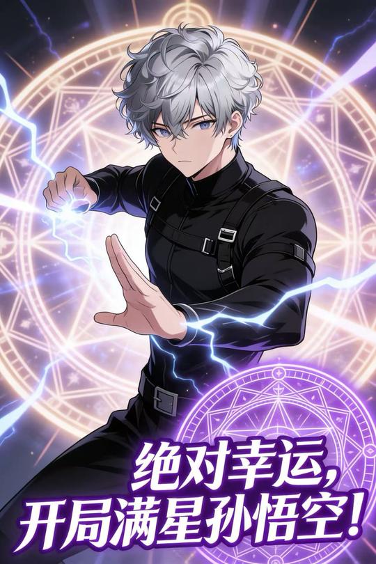 绝对幸运,开局满星孙悟空!封面
