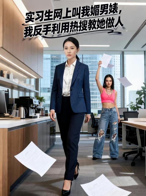 实习生网上叫我媚男婊,我反手利用热搜教她做人封面