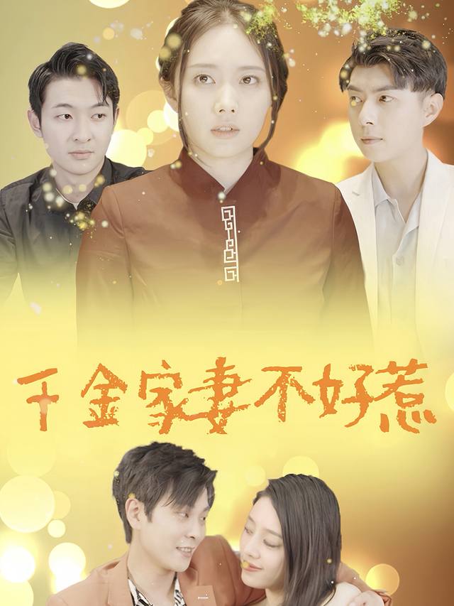 千金家妻子不好惹封面