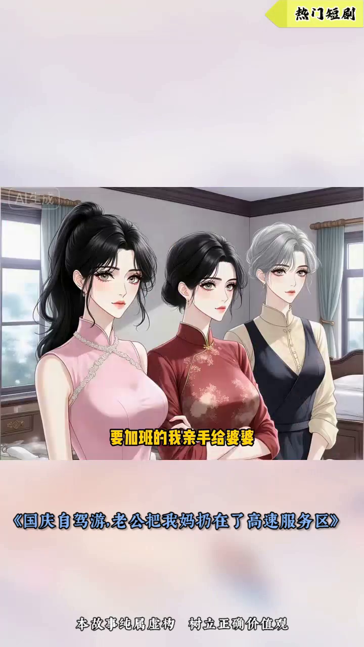 国庆自驾游,老公把我妈扔在了高速服务区封面