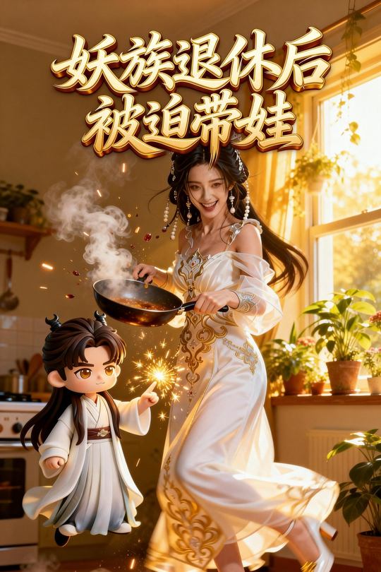 妖族退休后,被迫带娃封面