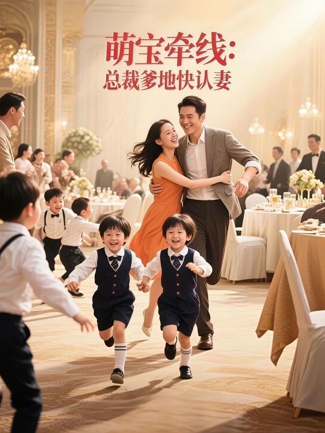 萌宝牵线:总裁爹地快认妻封面