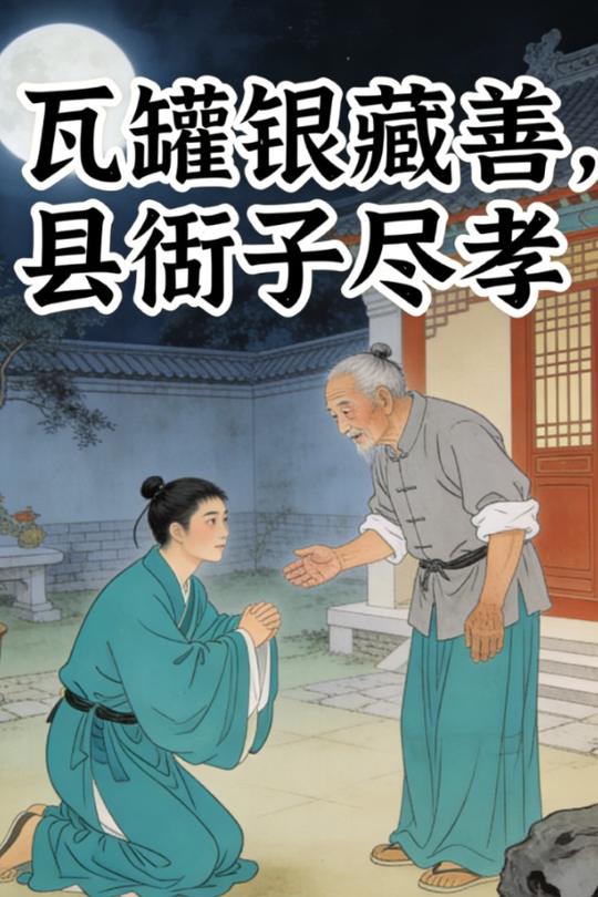 瓦罐银藏善,县衙子尽孝封面