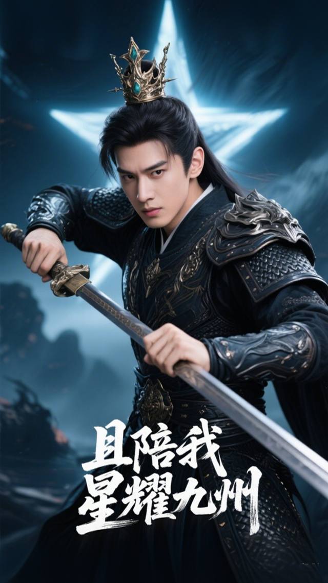 且陪我星耀九州封面