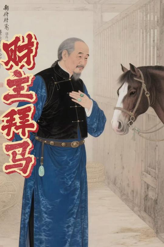 财主拜马封面