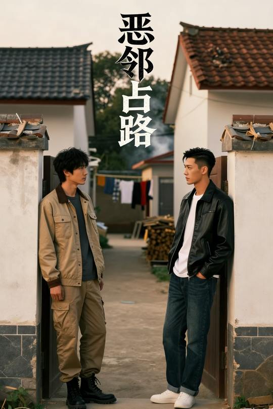 恶邻占路封面