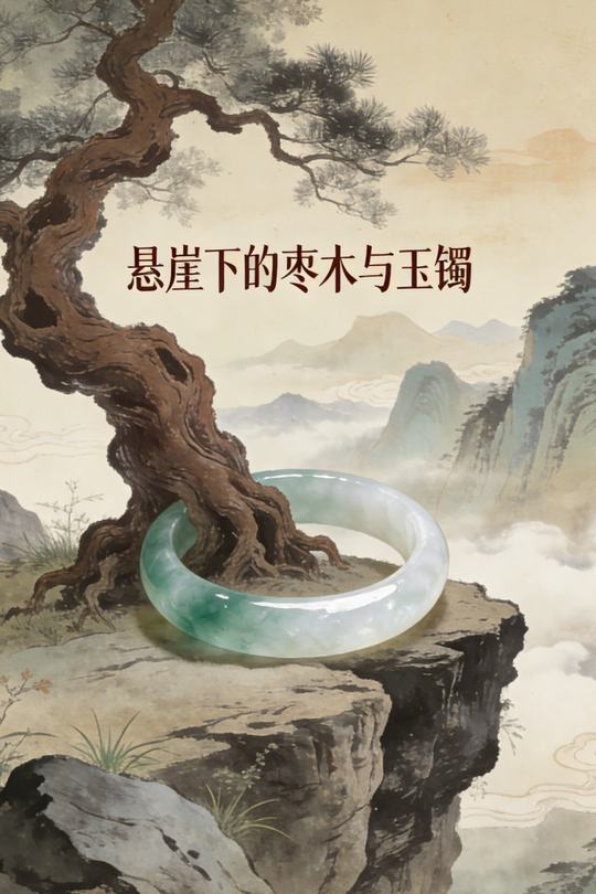 悬崖下的枣木与玉镯封面
