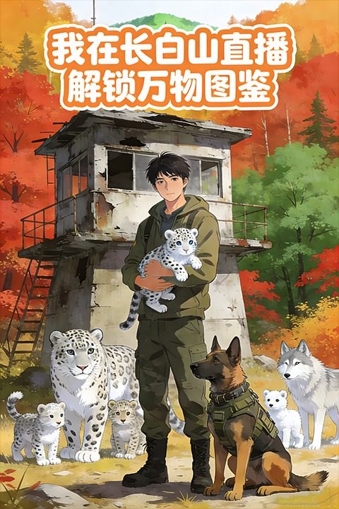 我在长白山直播解锁万物图鉴封面