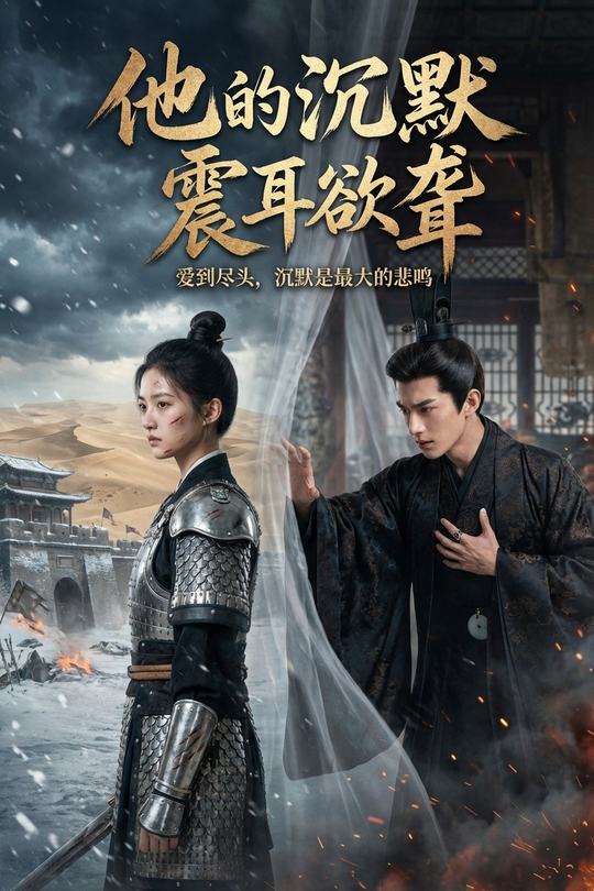 他的沉默震耳欲聋封面