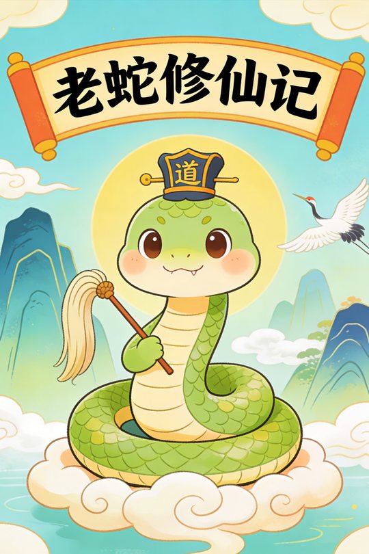 老蛇修仙记封面