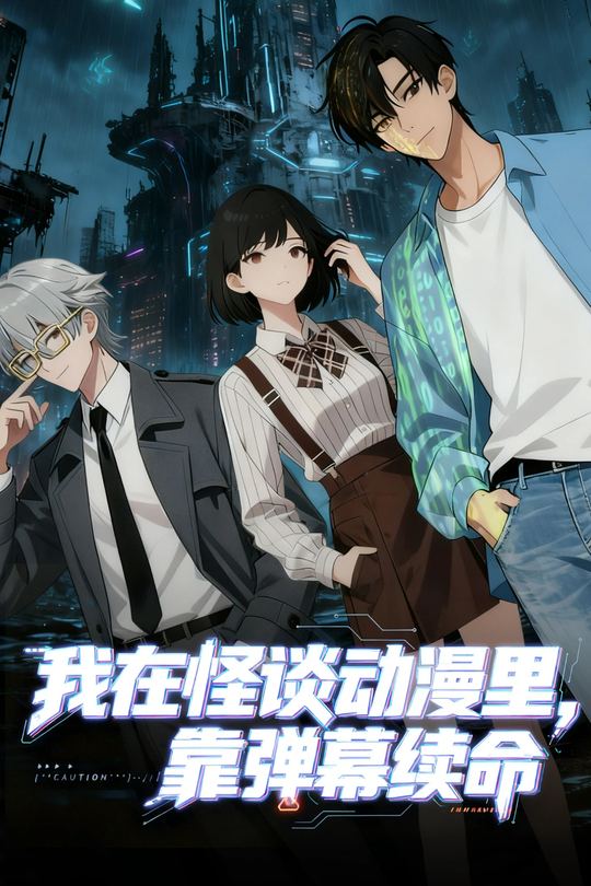 我在怪谈动漫里，靠弹幕续命封面