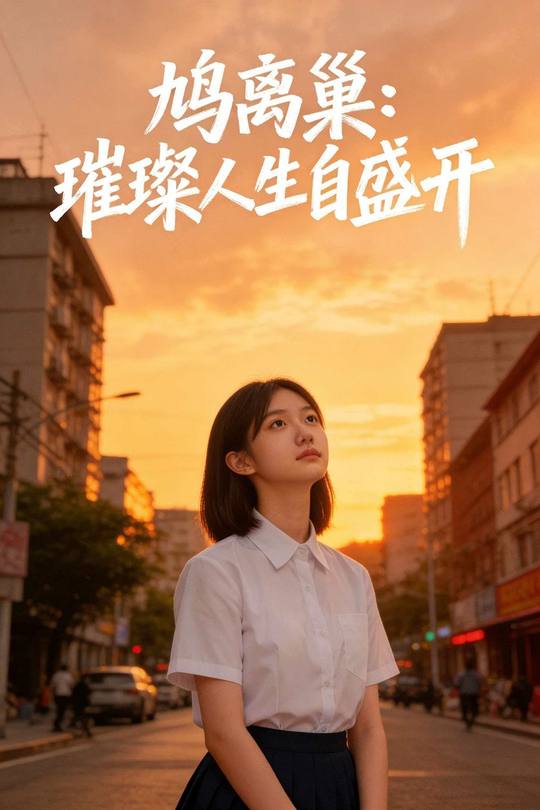 鸠离巢:璀璨人生自盛开封面