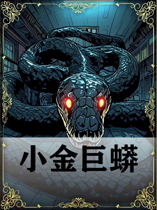 小金巨蟒封面