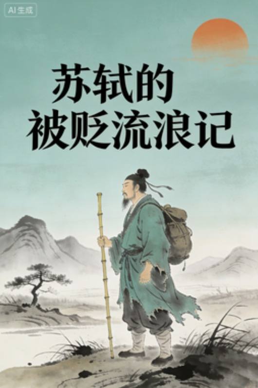 苏轼的被贬流浪记封面