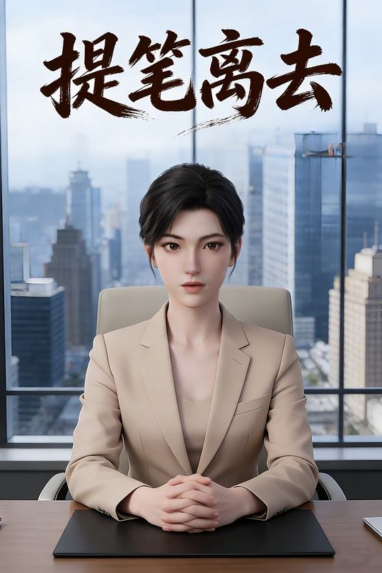 提笔离去封面