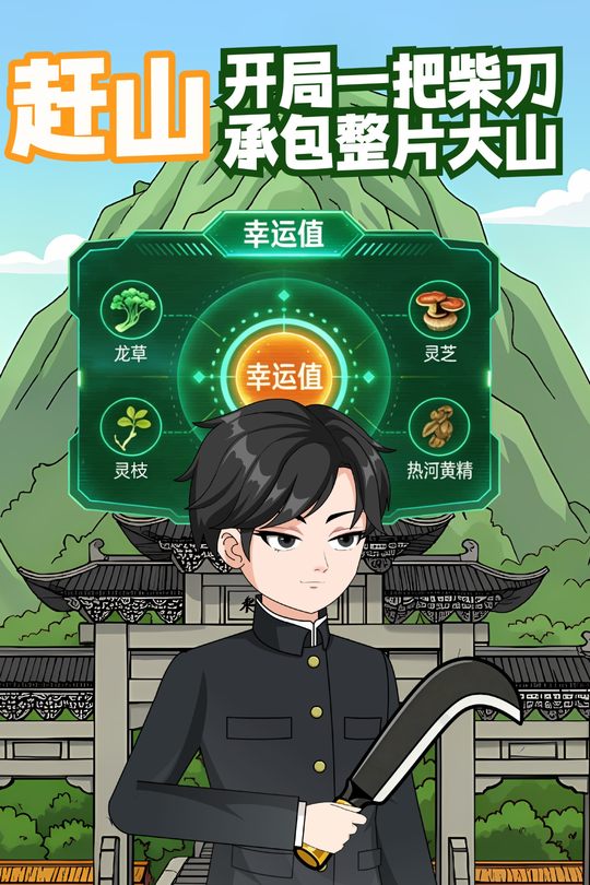 赶山,开局一把柴刀承包整片大山封面