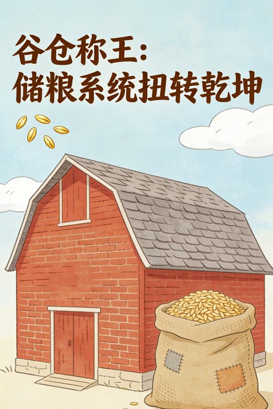 谷仓称王:储粮系统扭转乾坤封面