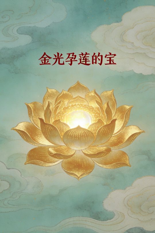 金光孕莲的宝封面