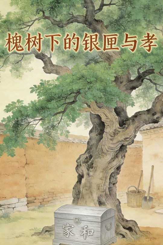 槐树下的银匣与孝封面