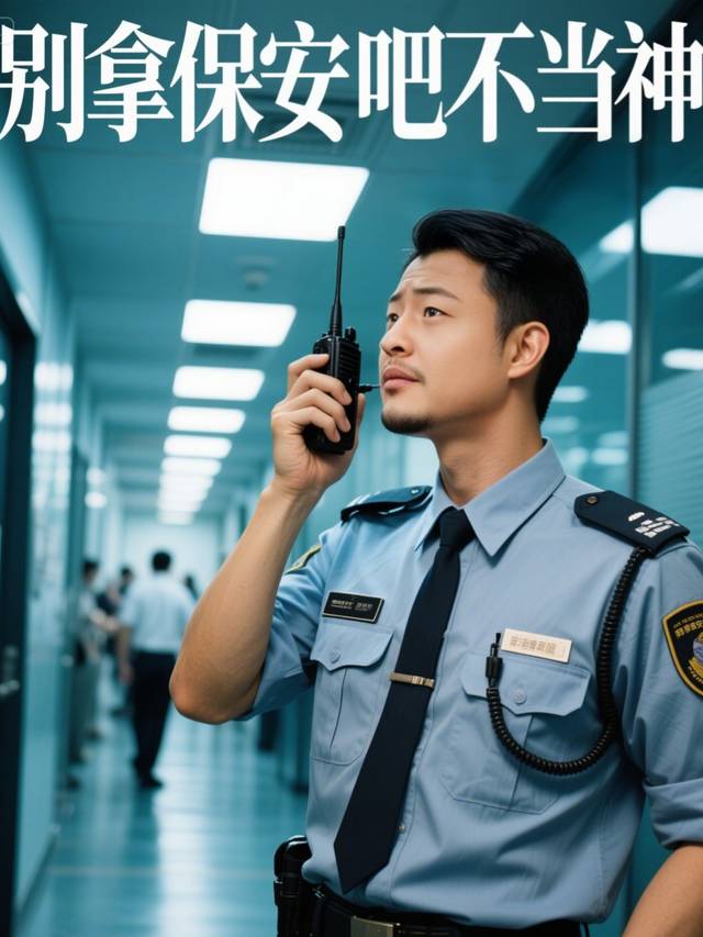 别拿保安吧不当神封面