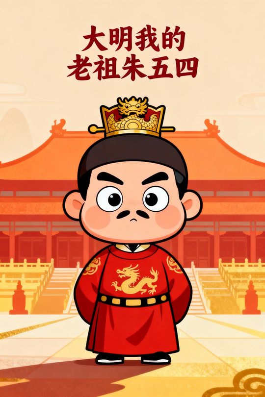 大明我的老祖朱武四封面