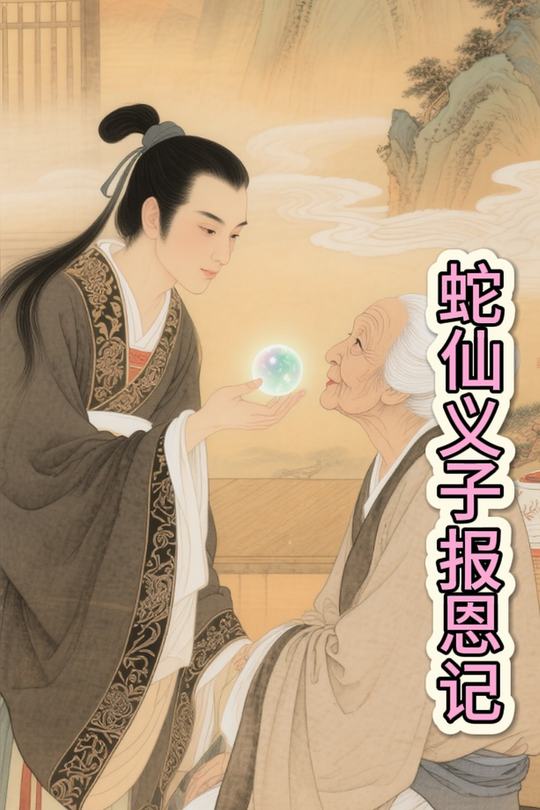 蛇仙义子报恩记封面