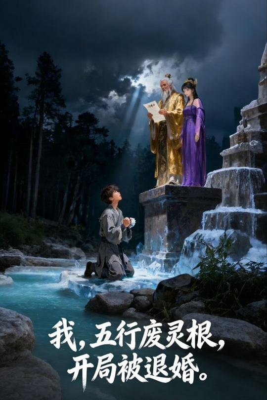 我,五行废灵根,开局被退婚封面