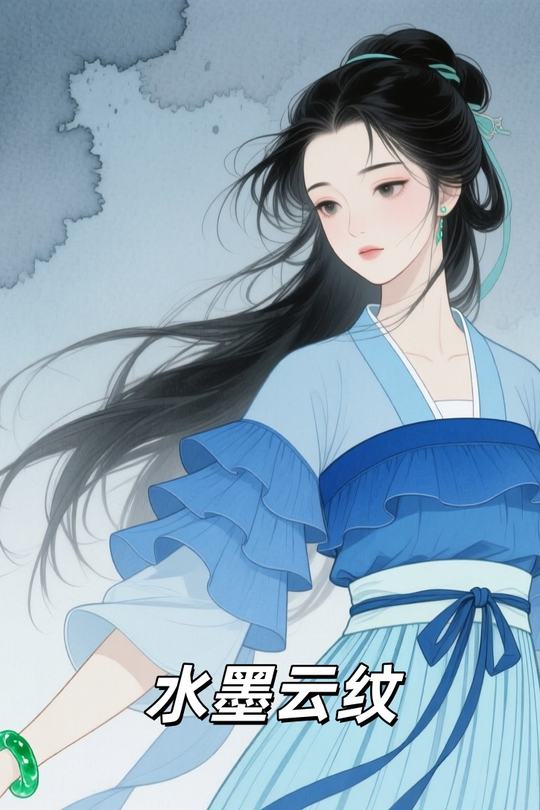 水墨云纹封面