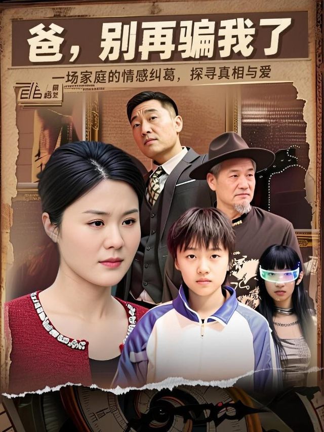 爸,别再骗我了封面