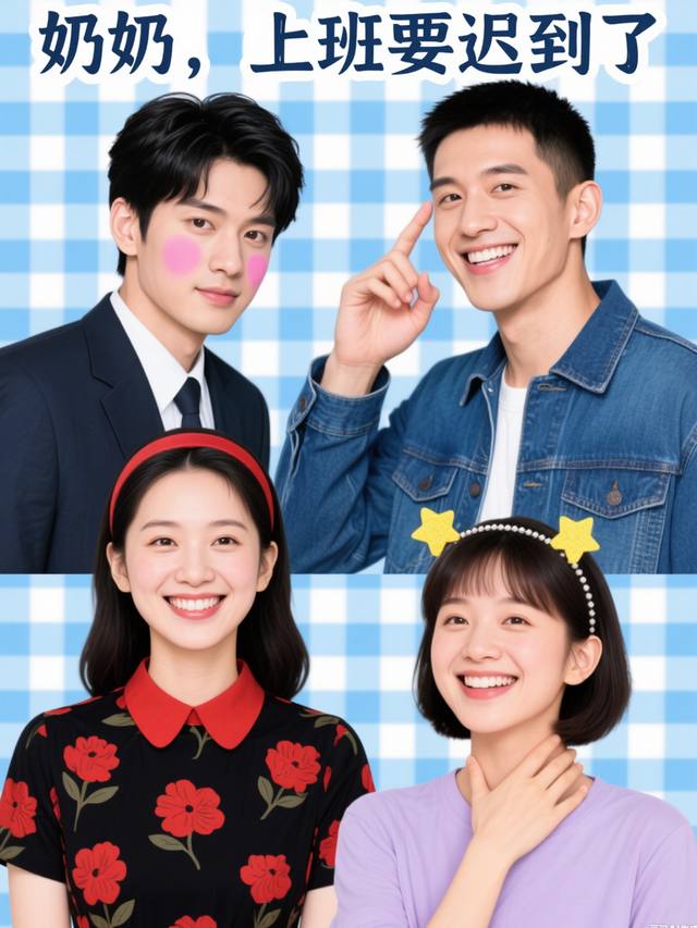 奶奶,上班要迟到了封面